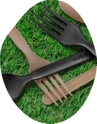 Bio-friendly Knife & fork